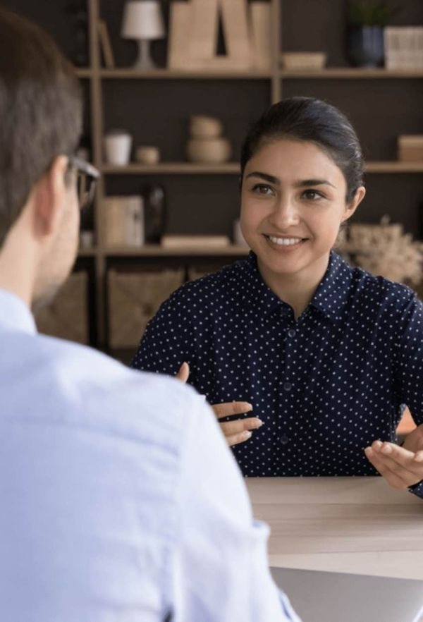 woman establishing herself as a truth teller 