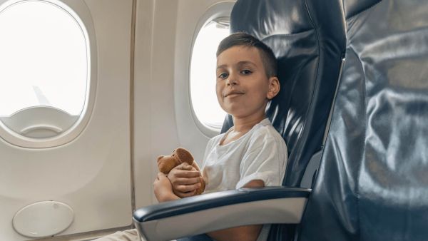 gen x kid doing whatever he wanted to in an airport