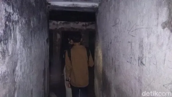 Bangunan bunker peninggalan Belanda yang berada di Kota Magelang.