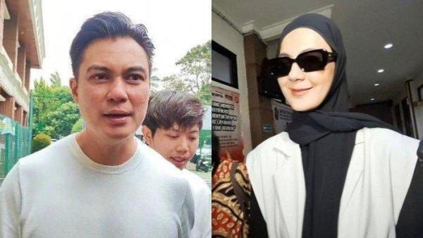 RESMI BERCERAI - Potret Paula Verhoeven (kanan) saat datang di Pengadilan Agama Jakarta Selatan, Rabu (19/2/2025). Potret Baim Wong (kiri) saat tiba di Pengadilan Agama Jakarta Selatan, Selasa (29/10/2024).