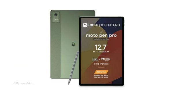 Moto Pad 60 Pro Specifications 