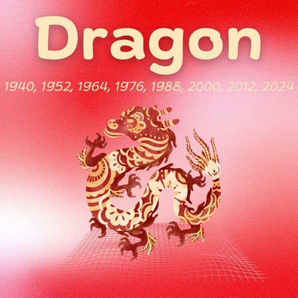 dragon chinese zodiac signs attract powerful luck good fortune april 21 - 27, 2025