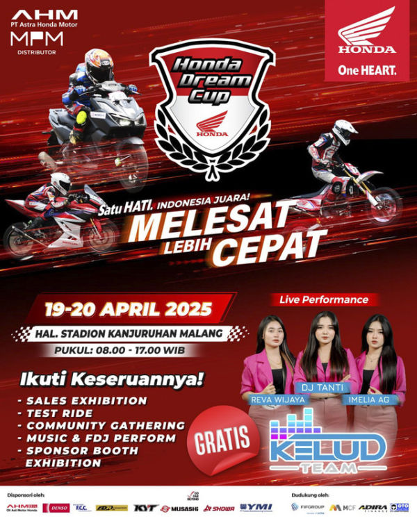 Honda Dream Cup Malang 2025. Foto: Dok. AHM