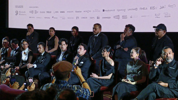 Konferensi Pers film terbaru karya Joko Anwar, Pengepungan di Bukit Duri. Foto: Aprilandika Pratama/kumparan