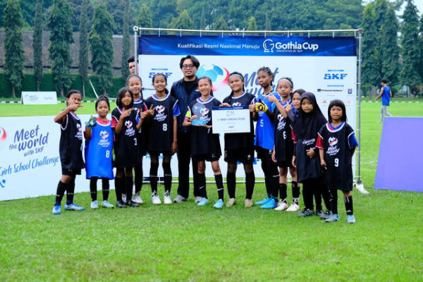 Winner Meet The World With SKF Girls School Challenge 2025 Bandung Region, SDN 004 Cisaranten Kulon. Foto: Dok. Cantrik ACL