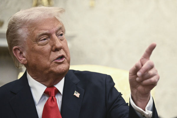 Presiden Amerika Serikat Donald Trump. Foto: Brendan Smialowski/AFP