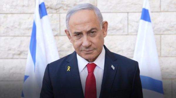 NETANYAHU - Foto ini diambil dari publikasi Instagram Netanyahu pada Minggu (23/2/2025), memperlihatkan Perdana Menteri Israel Benjamin Netanyahu berpidato.