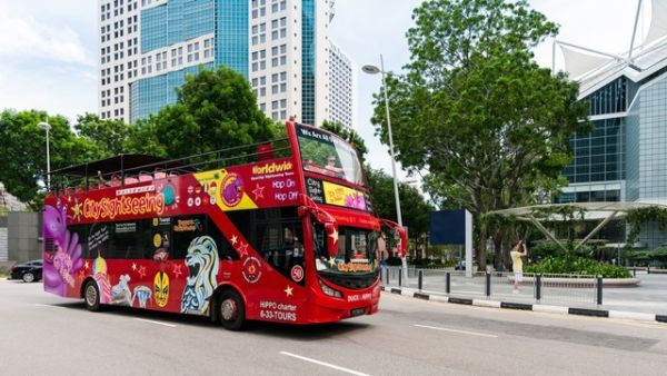 Ilustrasi Bus Singapura. Foto: Shutter Stock