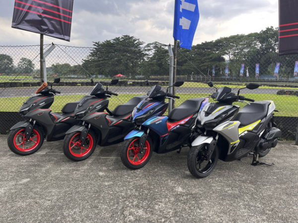 Deretan Yamaha Aerox Alpha.  Foto: Fitra Andrianto/kumparan