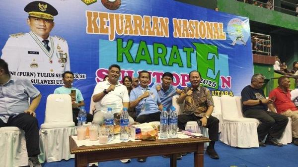 Kejuaraan Nasional Karate Sulut Open Tournament memperebutkan Piala Gubernur YSK
