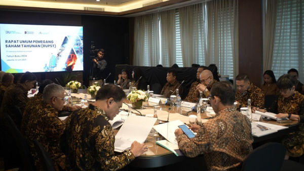 Rapat Umum Pemegang Saham Tahunan (RUPST) Tahun Buku 2024 PT Indonesia Asahan Aluminium (Inalum). Foto: Inalum