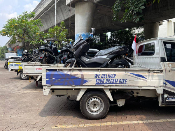 Seremoni pengiriman 50 unit perdana Yamaha NMax 'Turbo' Tech Max Ultimate. Foto: Sena Pratama/kumparan