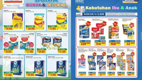 PROMO HARI INI - Tangkap layar akun Instagram Indomaret dan Alfamart yang diunggah pada Selasa (17/6/2025). Berikut daftar produk dalam katalog promo Alfamart dan Indomaret untuk hari ini, Selasa (17/6/2025).