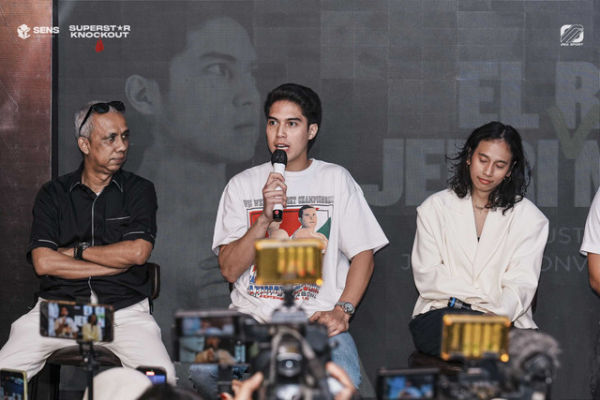 Konferensi pers pertandingan Superstar Knockout (SKO) antara El Rumi vs Jefri Nichol. Foto: Dok. Istimewa