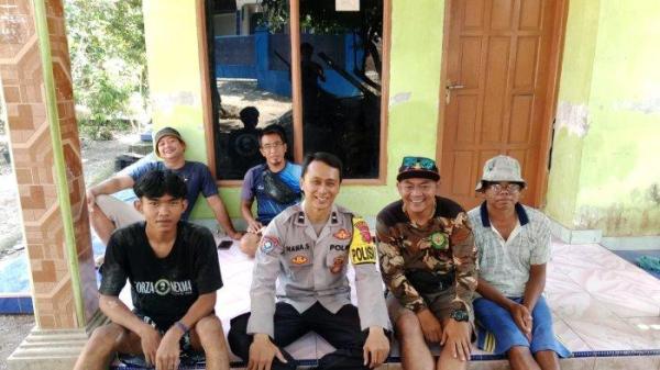 Polisi bersama Pemuda Majalengka