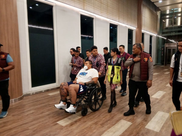 Momen Tupou saat digiring polisi. Dok: Ist