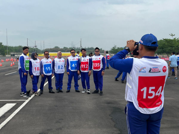 Astra Honda Safety Riding Instructors Competition 2025. Foto: Syahrul Ghiffari/kumparan