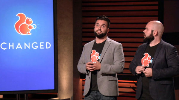 Changed inventors talking up app on Shark Tank