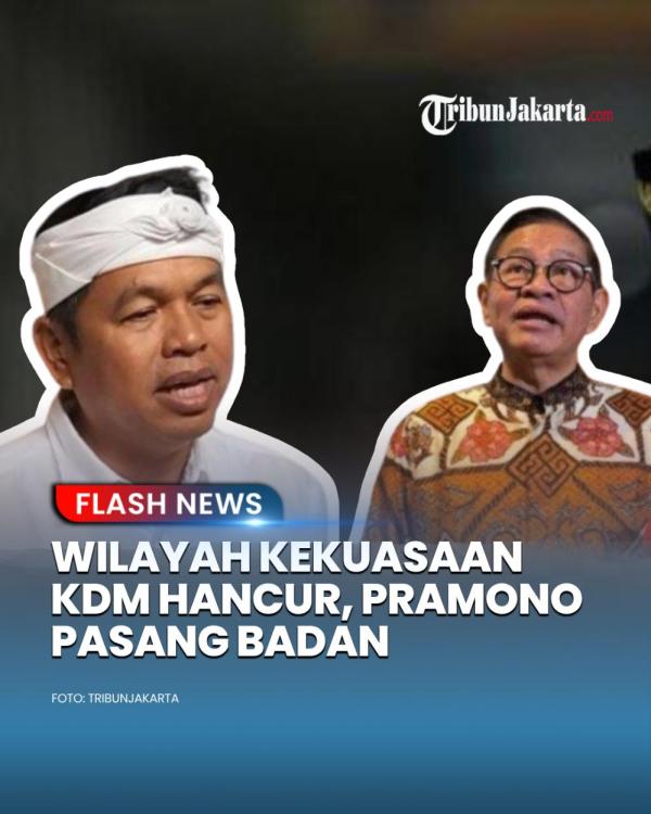 Kang Dedi Mulyadi alias KDM mencak-mencak karena wilayah kekuasaannya hancur disebabkan sebuah proyek di kota-kota besar Jakarta dan sekitarnya. Kini Gubernur Pramono berani pasang badan mau tanggung jawab.