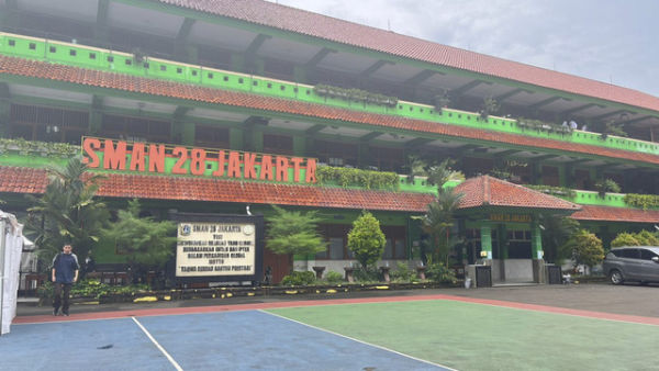 Kegiatan di SMA Negeri 28, Pasar Minggu, Jakarta Selatan, Kamis (19/6/2025). Foto: Nasywa Athifah/kumparan
