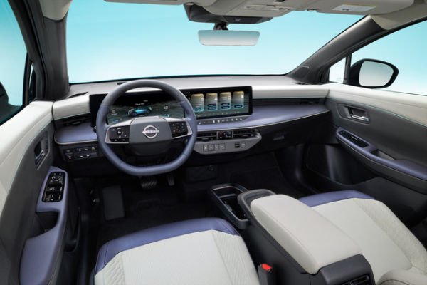Interior Nissan Leaf generasi ketiga Foto: dok. Nissan