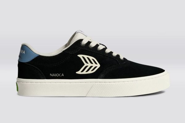 A black sneaker from Cariuma.