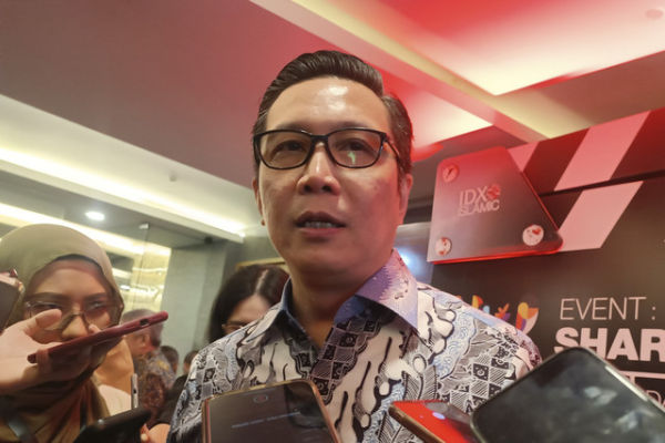 Direktur Pengembangan BEI, Jeffrey Hendrik di acara Sharia Investment Week di Kantor BEI, Jakarta, Kamis (19/6/2025). Foto: Muhammad Fhandra Hardiyon/kumparan