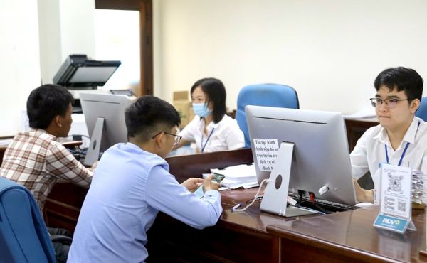 58 xã, phường mới của tỉnh Bình Định 'chạy thử' đạt yêu cầu - Ảnh 2.
