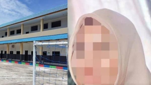 BEASISWA DITILAP DOSEN: Foto Universitas Andi Sudirman (kiri) dan potret screenshot mahasiswi yang viral AS (20) diduga terpaksa berhenti kuliah diduga uang beasiswa diambil dosen (kanan). Kini curhatannya viral di media sosial. 
