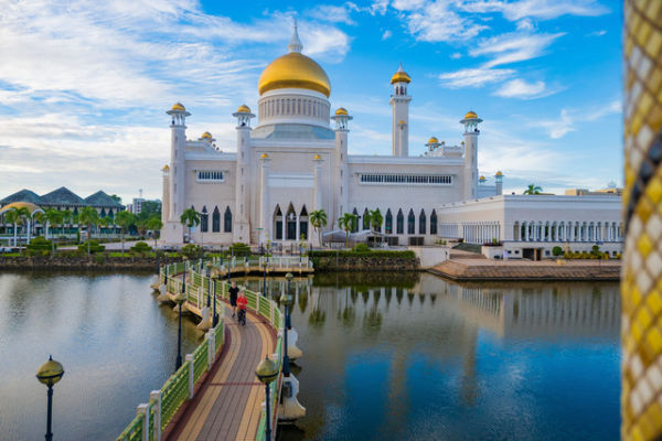 Masjid Sultan Omar Ali Saifuddien. Foto: Pavel Chlum/Shutterstock