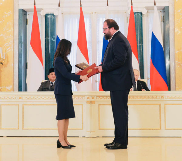 Kerja sama Indonesia dan Rusia dalam bidang digital dan teknologi.  Foto: Dok. Komdigi