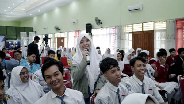 Telkomsel sukses menutup rangkaian program CSR Internet BAIK Festival (IBFEST) Series 9. Foto: Dok. Telkomsel
