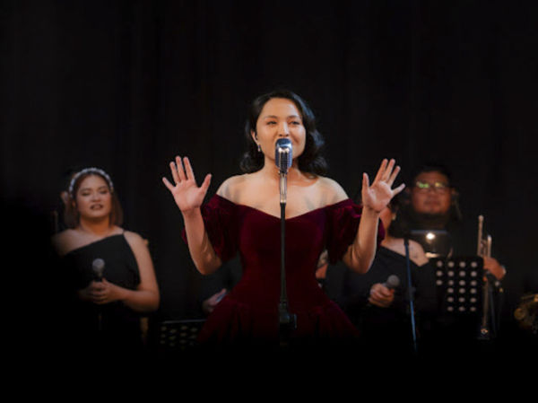 Bernadya hadir dalam konser Babak Penutup: Untungnya, Untungnya di Graha Bakti Budaya, TIM, Jakarta Pusat, Jumat (20/6/2025). Foto: Dok. Juni Records