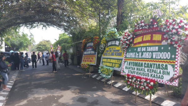 Suasana rumah Jokowi di Solo, Sabtu (21/6/2025). Foto: kumparan