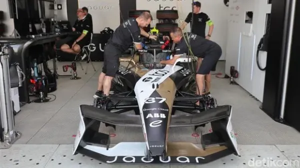 Sirkuit Formula E Jakarta.