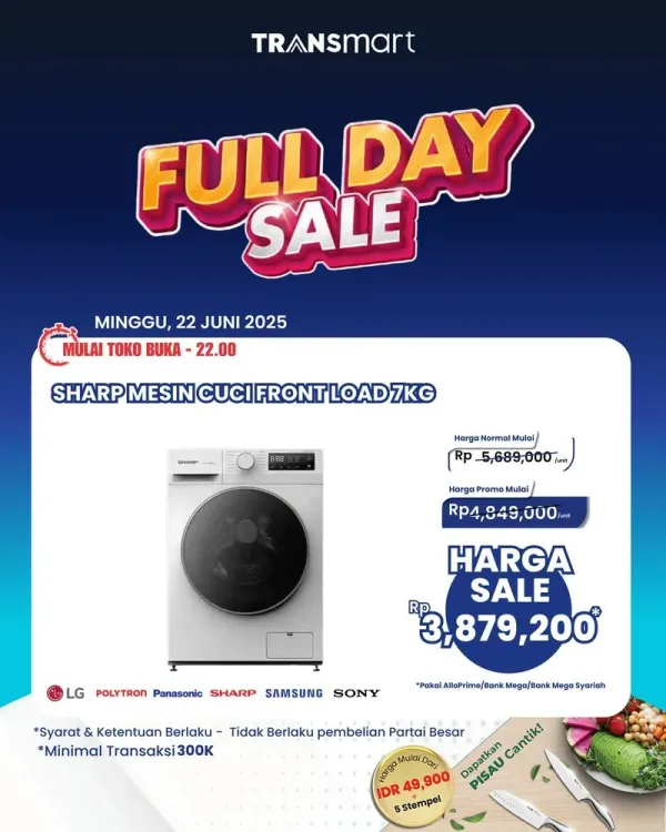 Transmart Full Day Sale 22 Juni 2025