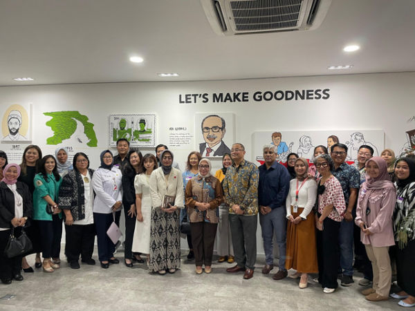Menteri PPPA resmikan daycare di Godrej. Foto: kumparan. 