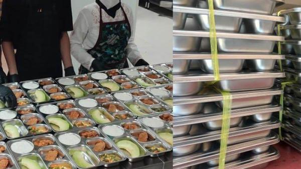 MENU MBG BERMASALAH - Foto ilustrasi untuk berita pelaksanaan program Makan Bergizi Gratis (MBG) di Kota Yogyakarta mendapat sorotan serius dari SMKN 4 Yogyakarta. Lelah ada temuan ulat hingga kerjaan karyawan terhambat.