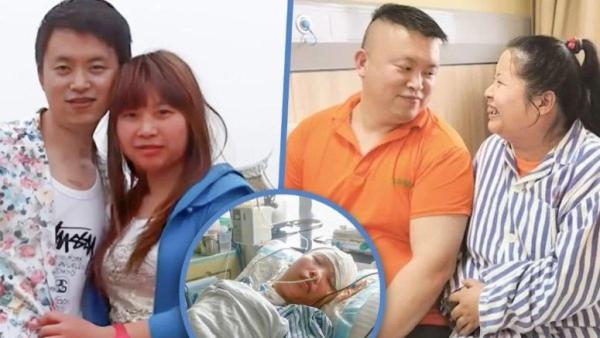 PRIA RAWAT KEKASIH - Kisah haru seorang pria di China 10 tahun merawat sang kekasih setelah kecelakaan tragis menimpanya. Pengobatan habis Rp11,4 juta sehari.