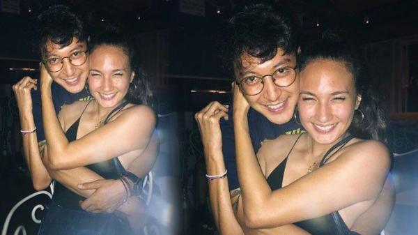 Nadine Chandrawinata dan Dimas Anggara