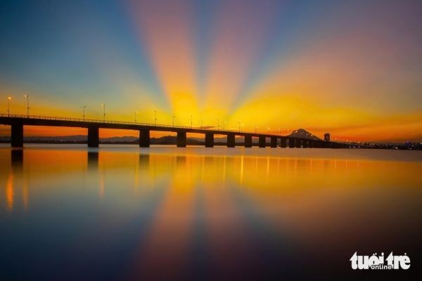 Rực rỡ hoàng hôn Tuy Hòa - Ảnh 1. Tuy Hòa - Ảnh 1.