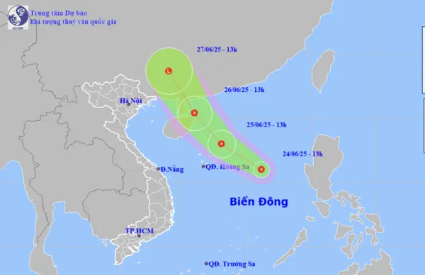 áp thấp nhiệt đới - Ảnh 1.