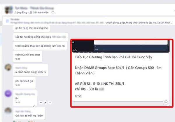 Nhiều đối tượng nhận làm ‘bay màu’ fanpage trên Facebook với giá 35.000 đồng - Ảnh 2.