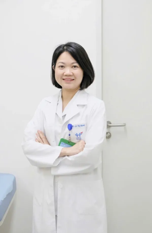 Dr. Le Thi Nhung, a neurology specialist at Hanoi French Hospital. Photo courtesy of HFH