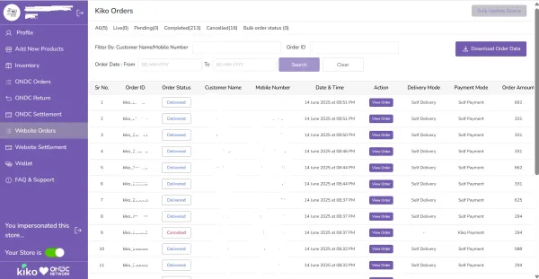 Seller COD Order Panel (1) Seller COD Order Panel (1)