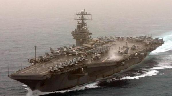 USS Theodore Roosevelt.