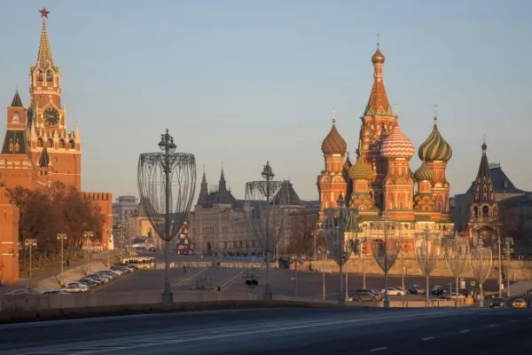 Khung cảnh Quảng trường Đỏ ở thủ đô Moscow. Ảnh: lllokep/Unsplash