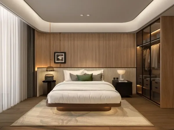 Ảnh phối cảnh minh họa phòng ngủ căn hộ Sun Solar Residence. Ảnh: Sun Property