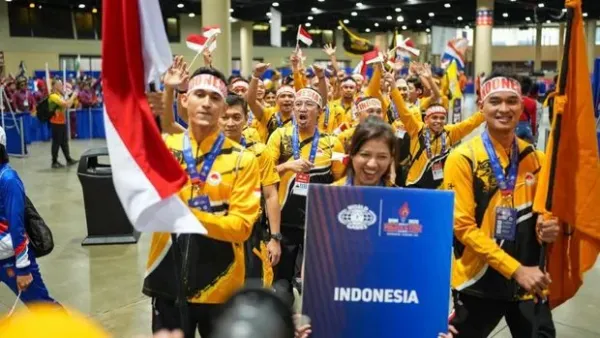 Polri mewakili Indonesia di ajang World Police And Fire Games (WPFG) 2025 di Birmingham, Alabama, Amerika Serikat (AS). (dok Istimewa)