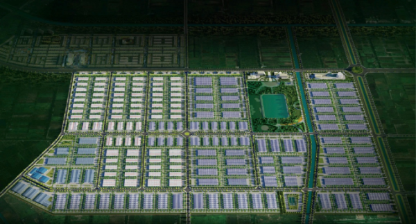 An artist impression of Prodezi Industrial Park in Ben Luc, Long An. Graphic courtesy of Prodezi